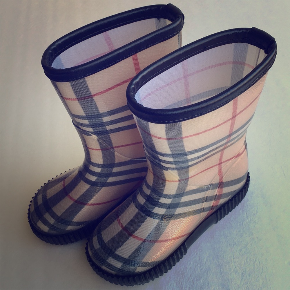 BURBERRY || kids rain boots